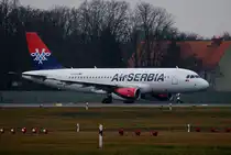 Air Serbia, Airbus A 319-132, YU-APA, TXL, 05.02.2016