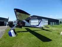 Aeroclub  Hans Gade  Bad Frankenhausen, PZL 104 Wilga 35, D-EWHV, zur 50h Kontrolle in Gera (EDAJ) am 20.7.2016