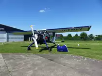 PZL 104 Wilga 35, D-EWHV (ex. DDR-WHV), Flugplatz Gera (EDAJ), 20.7.2016