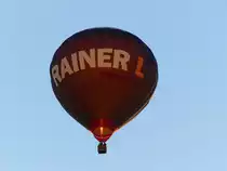Heißluftballon, RAINER L, D-ORLM über Gera am 20.7.2016
