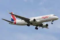 Air France - HOP!, F-HBLI, Embraer, ERJ-190, 07.05.2016, CDG, Paris, France 



