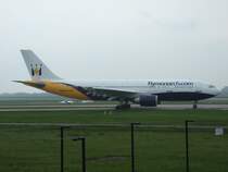 Monarch G-OJMR in Manchester