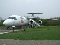 AVRO JET G-IRJX im Aviation Park abgestellt