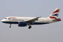British Airways, G-EUPM, Airbus, A319-131, 13.04.2009, ZRH, Zrich, Switzerland

