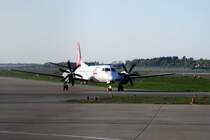 Saab 2000 der OLT in Hamburg Fuhlsbttel am 18.04.09