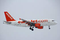 easyJet, G-EZAL, Airbus A319-111, msn: 2754, 18.Januar 2017, ZRH Zürich, Switzerland.