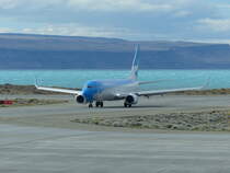 Boeing 737-800, LV-GKS, Aerolineas Argentinas, El Calafate International Airport (FTE), 13.1.2017