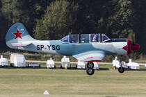 Private, SP-YSG, Yakovlev, Yak-52, 10.09.2016, EDST, Hahnweide, Germany


