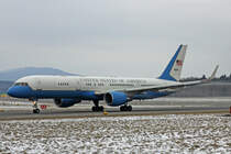 US Air Force, 99-0003, Boeing 757-264 (C-32A), 18.Januar 2017, ZRH Zürich, Switzerland.