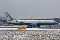 US Air Force, 99-0004, Boeing 757-264 (C-32A), 18.Januar 2017, ZRH Zürich, Switzerland.