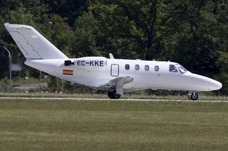 Wondair, EC-KKE, Cessna, 525A Citation CJ2, 19.07.2009, GVA, Geneve, Switzerland 

