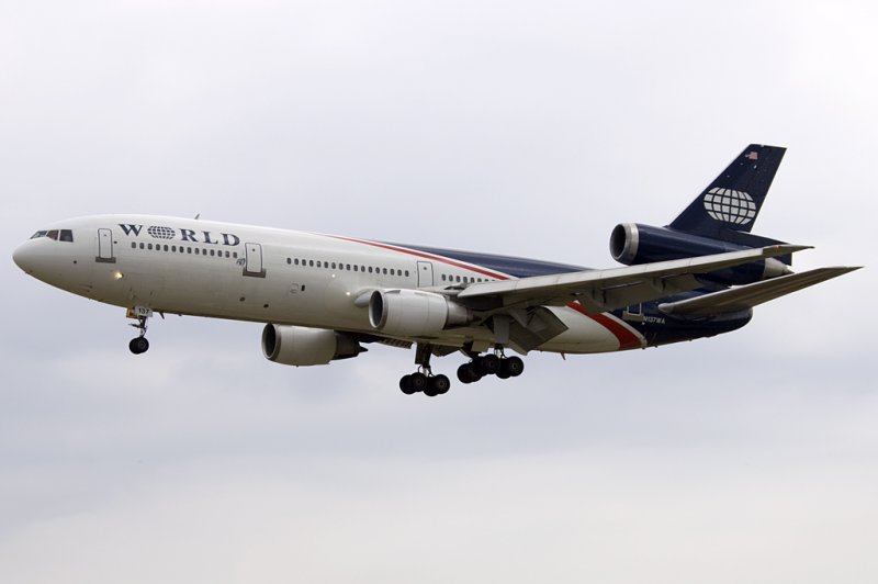World Airways, N137WA, McDonnell Douglas, DC-10-30, 21.06.2009, BCN, Barcelona, Spain 


