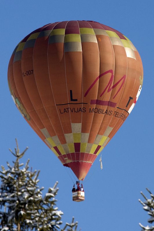 YL-007, Cameron A-90, 25.01.2009, Chateau d´Oex, Switzerland